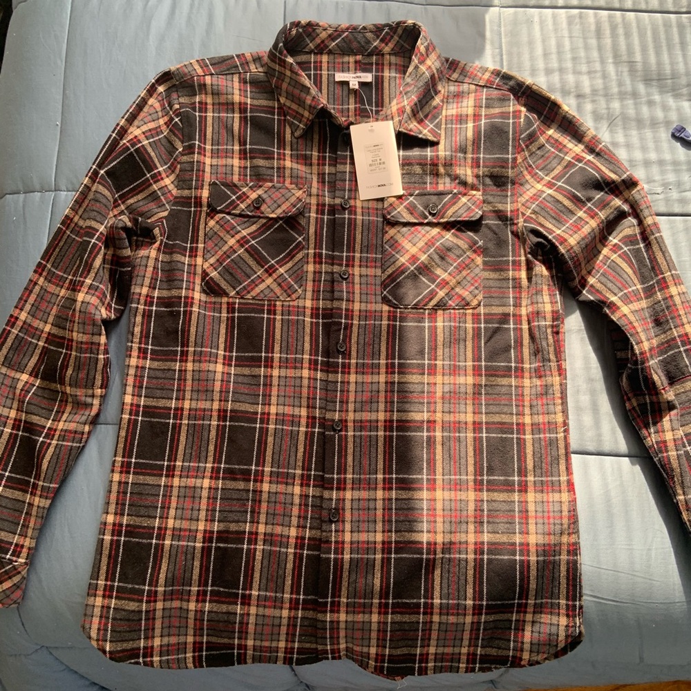 Long Sleeve Flannel Top